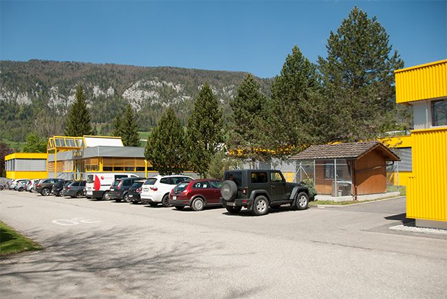Bâtiment de l'entreprise J. Baertschi SA